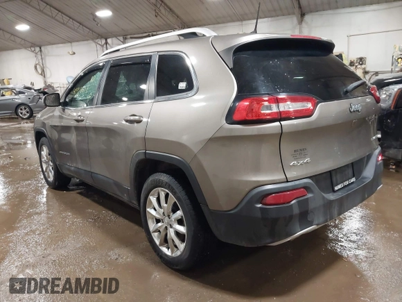 2017 Jeep Cherokee Limited with VIN 1C4PJMDB4HW543830, listed as a IAAI auction lot 41498692 with 115,720 mi miles and . Bid and sale history available at DreamBid. Image 3.