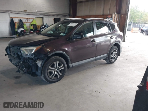 2016 Toyota RAV4 LE with VIN 2T3BFREV3GW430479, listed as a IAAI auction lot 40501022 with 126,835 mi miles. Bid and sale history available at carsss.com. Image 2.