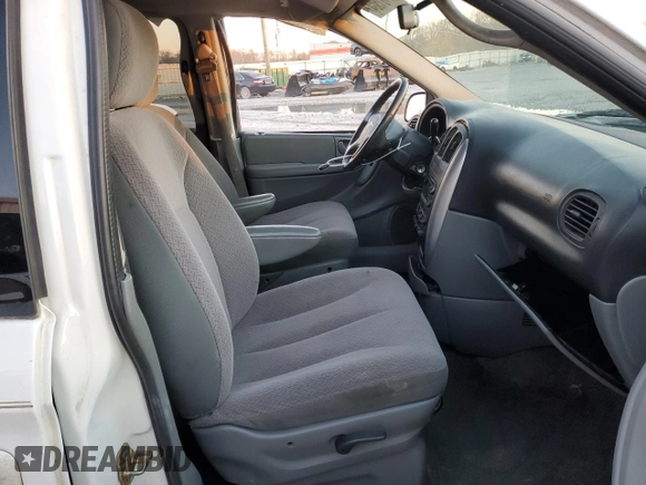 2007 Chrysler Town & Country LWB Touring with VIN 2A4GP54LX7R166984, listed as a Copart auction lot 87161504 with 301,005 mi miles and Salvage Title. Bid and sale history available at carsss.com. Image 7.