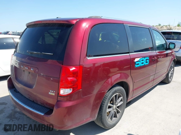 2017 Dodge Grand Caravan SXT with VIN 2C4RDGCG6HR629633, listed as a IAAI auction lot 41997303 with 128,898 mi miles and . Bid and sale history available at DreamBid. Image 4.