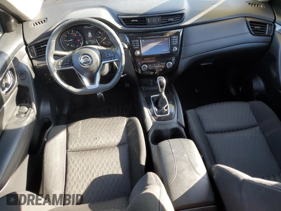 2017 Nissan Rogue SV with VIN KNMAT2MVXHP520321, listed as a Copart auction lot 60747285 with 88,293 mi miles and Salvage title. Bid and sale history available at DreamBid. Image 8.