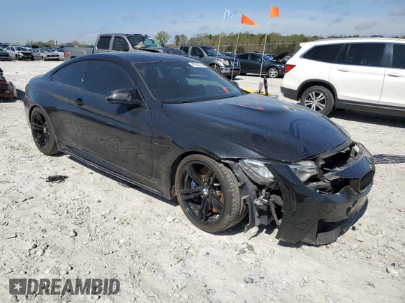 2016 BMW M4 with VIN WBS3R9C56GK336418, listed as a Copart auction lot 45302793 with 0 mi miles. Bid and sale history available at carsss.com. Image 4.