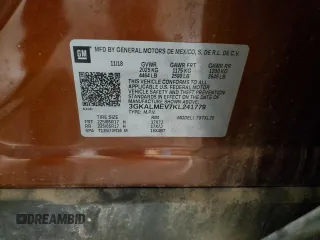 2019 GMC Terrain SLE z VIN 3GKALMEV7KL241779, wystawiony jako Copart lot #61617015 z przebiegiem 79 195 mil mil oraz Szkoda całkowita • Salvage title. Historia ofert i sprzedaży dostępna na DreamBid. Obrazek 14.