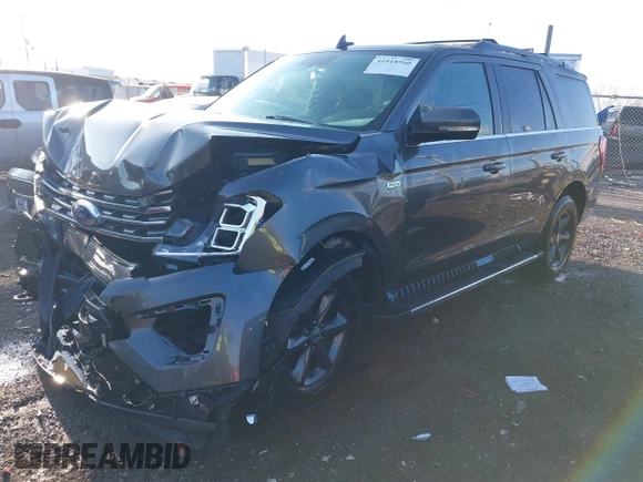 2018 Ford Expedition XLT with VIN 1FMJU1JT8JEA36400, listed as a IAAI auction lot 41918560 with 106,682 mi miles and . Bid and sale history available at DreamBid. Image 2.