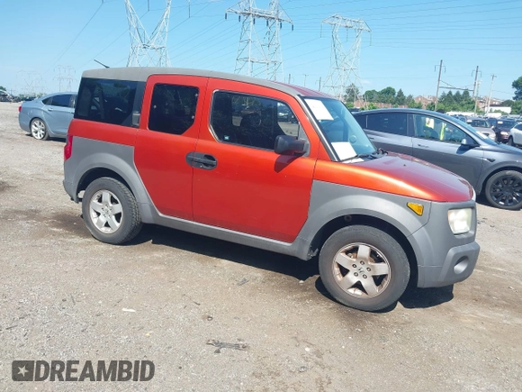 2003 Honda Element EX z VIN 5J6YH285X3L041286, wystawiony jako IAAI lot #42556515 z przebiegiem 175 228 mil mil oraz . Historia ofert i sprzedaży dostępna na DreamBid. Obrazek 1.