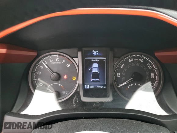2017 Toyota Tacoma SR5 with VIN 5TFCZ5AN2HX091446, listed as a Copart auction lot 50741535 with 71,964 mi miles and Salvage Title. Bid and sale history available at carsss.com. Image 9.