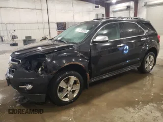 2012 Chevrolet Equinox LTZ with VIN 2GNFLGE50C6204881, listed as a Copart auction lot 49382685 with 177,908 mi miles and Salvage Title. Bid and sale history available at carsss.com. Image 1.