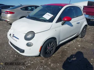 2015 FIAT 500 Pop with VIN 3C3CFFAR2FT612583, listed as a IAAI auction lot 41296112 with 176,364 mi miles. Bid and sale history available at carsss.com. Image 17.