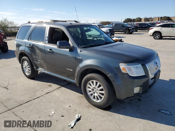 2008 Mercury Mariner Premier with VIN 4M2CU87178KJ05854, listed as a Copart auction lot 83314514 with 194,500 mi miles and Salvage Title. Bid and sale history available at carsss.com. Image 4.