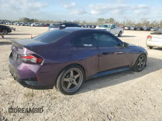 2022 BMW 2 Series M240i xDrive with VIN 3MW53CM03N8C68415, listed as a Copart auction lot 48962035 with 37,209 mi miles and Salvage title. Bid and sale history available at DreamBid. Image 3.