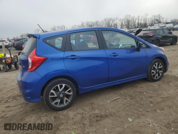 2015 Nissan Note SR with VIN 3N1CE2CP3FL434107, listed as a Copart auction lot 46054065 with 46,183 mi miles and Salvage title. Bid and sale history available at DreamBid. Image 3.