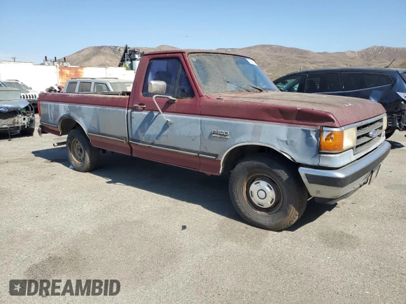 1991 Ford F-150 with VIN 1FTEF15N2MPA00271, listed as a Copart auction lot 72564144 with 60,382 mi miles and Clean Title. Bid and sale history available at carsss.com. Image 4.