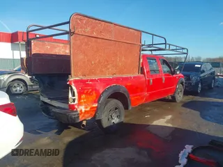 2005 Ford Super Duty F-250 XL with VIN 1FTSW20575EB69845, listed as a IAAI auction lot 41346591 with 1 mi miles. Bid and sale history available at carsss.com. Image 4.