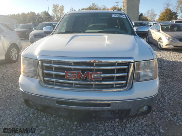 2009 GMC Sierra 1500 Work Truck with VIN 3GTEK13399G129861, listed as a Copart auction lot 74355614 with 163,600 mi miles and Clean Title. Bid and sale history available at carsss.com. Image 5.