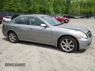 2006 Infiniti G35 with VIN JNKCV51F86M617385, listed as a Copart auction lot 54049075 with 195,894 mi miles and Salvage Title. Bid and sale history available at DreamBid. Image 4.