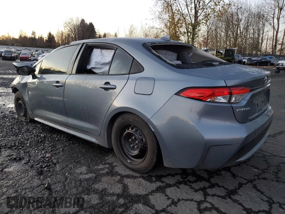2021 Toyota Corolla L with VIN JTDDPMAE6MJ161855, listed as a Copart auction lot 84372534 with 39,286 mi miles and Salvage Title. Bid and sale history available at DreamBid. Image 2.