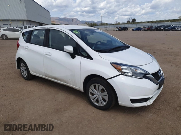 2017 Nissan Note S Plus z VIN 3N1CE2CP7HL372214, wystawiony jako Copart lot #54261775 z przebiegiem 76 593 mil mil oraz Szkoda całkowita • Salvage title. Historia ofert i sprzedaży dostępna na DreamBid. Obrazek 4.