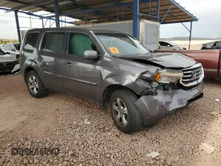 2015 Honda Pilot EX-L z VIN 5FNYF3H52FB011420, wystawiony jako Copart lot #51117475 z przebiegiem Nie podano mil oraz Szkoda całkowita • Salvage title. Historia ofert i sprzedaży dostępna na DreamBid. Obrazek 4.