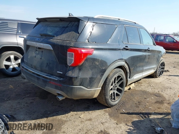 2020 Ford Explorer Limited with VIN 1FMSK7FH5LGB92998, listed as a IAAI auction lot 41651799 with 65,970 mi miles and . Bid and sale history available at carsss.com. Image 4.