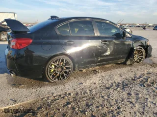 2018 Subaru WRX STI with VIN JF1VA2M65J9804472, listed as a Copart auction lot 87090504 with 88,430 mi miles and Salvage Title. Bid and sale history available at carsss.com. Image 3.