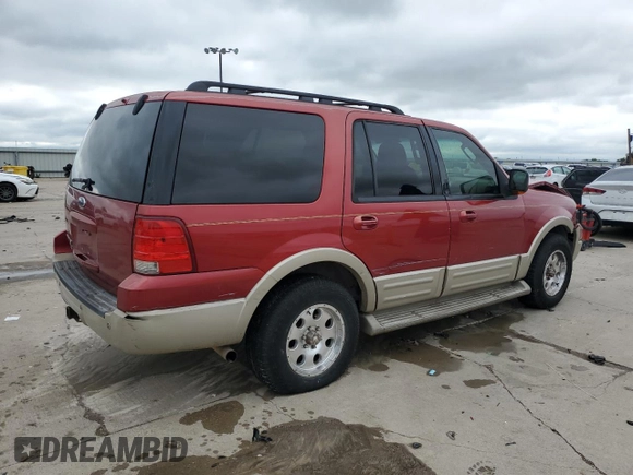 2005 Ford Expedition Eddie Bauer with VIN 1FMFU17585LA11013, listed as a Copart auction lot 55997105 with 156,530 mi miles and Salvage title. Bid and sale history available at DreamBid. Image 3.