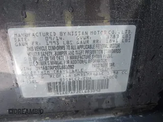 2014 Nissan Sentra SR z VIN 3N1AB7AP2EL683092, wystawiony jako IAAI lot #42403326 z przebiegiem 149 452 mil mil oraz . Historia ofert i sprzedaży dostępna na DreamBid. Obrazek 9.