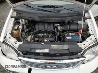 2001 Ford Windstar SEL with VIN 2FMZA53451BA81766, listed as a Copart auction lot 81352104 with 120,037 mi miles and Salvage Title. Bid and sale history available at carsss.com. Image 12.