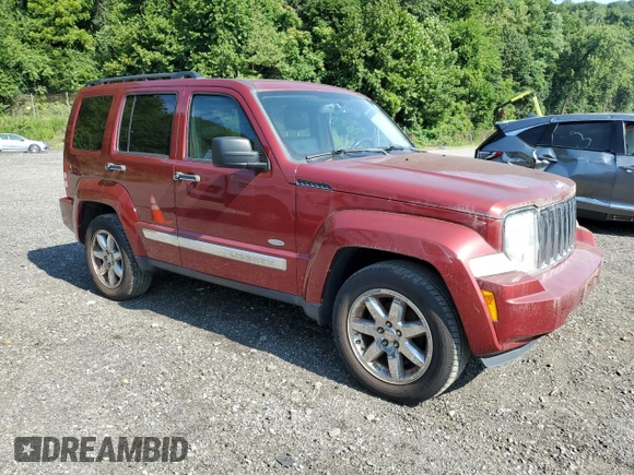 2012 Jeep Liberty Sport with VIN 1C4PJMAK0CW182156, listed as a Copart auction lot 66534525 with 128,133 mi miles and Clean title. Bid and sale history available at DreamBid. Image 4.