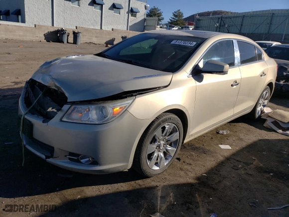 2012 Buick LaCrosse Premium 3 with VIN 1G4GH5E36CF116372, listed as a Copart auction lot 81370234 with 0 mi miles and Salvage Title. Bid and sale history available at carsss.com. Image 1.