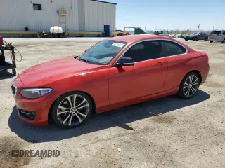 2014 BMW 2 Series 228i with VIN WBA1F5C55EVW98054, listed as a Copart auction lot 58216035 with 73,231 mi miles and Salvage title. Bid and sale history available at DreamBid. Image 1.