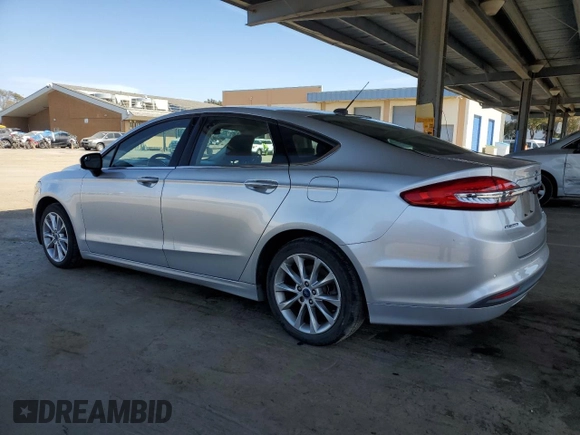 2017 Ford Fusion SE with VIN 3FA6P0HD3HR257927, listed as a Copart auction lot 52591085 with 107,443 mi miles and Clean Title. Bid and sale history available at DreamBid. Image 2.