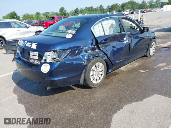 2010 Honda Accord LX with VIN 1HGCP2F36AA147426, listed as a IAAI auction lot 42469425 with Not provided miles and . Bid and sale history available at DreamBid. Image 4.