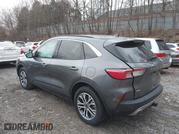 2021 Ford Escape SEL with VIN 1FMCU9H96MUA04542, listed as a IAAI auction lot 41827921 with 17,101 mi miles and . Bid and sale history available at DreamBid. Image 3.