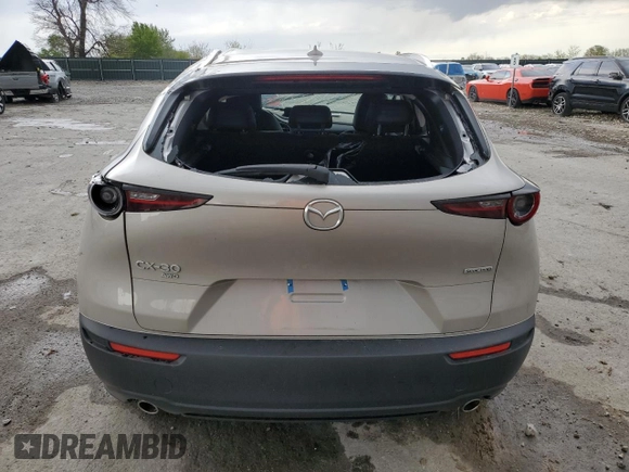 2024 Mazda CX-30 S Premium with VIN 3MVDMBDM3RM695033, listed as a Copart auction lot 52922055 with 15,996 mi miles and Salvage title. Bid and sale history available at DreamBid. Image 6.