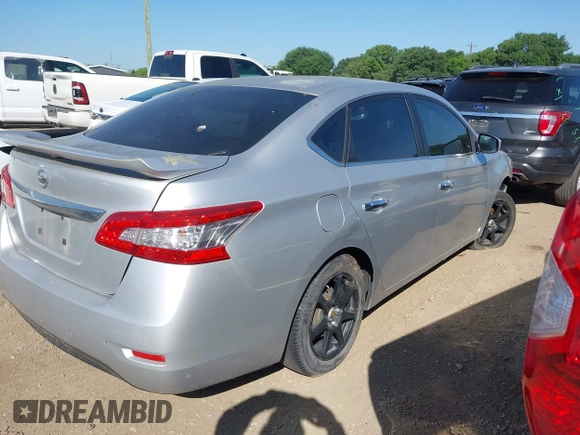 2014 Nissan Sentra SV with VIN 3N1AB7AP3EY203015, listed as a IAAI auction lot 41966401 with 137,269 mi miles and . Bid and sale history available at DreamBid. Image 4.