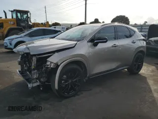 2024 Lexus NX with VIN 2T2KGCEZ9RC047071, listed as a Copart auction lot 41800075 with 8,363 mi miles and Salvage Title. Bid and sale history available at carsss.com. Image 1.