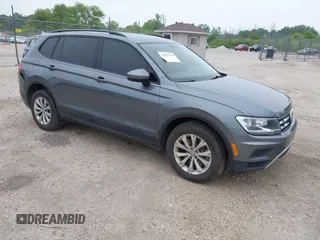 2019 Volkswagen Tiguan S with VIN 3VV1B7AX1KM062009, listed as a IAAI auction lot 42587119 with 57,836 mi miles and . Bid and sale history available at DreamBid. Image 1.
