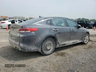 2018 Kia Optima LX z VIN KNAGT4L35J5233487, wystawiony jako Copart lot #59181965 z przebiegiem 136 454 mil mil oraz Szkoda całkowita • Salvage title. Historia ofert i sprzedaży dostępna na DreamBid. Obrazek 3.