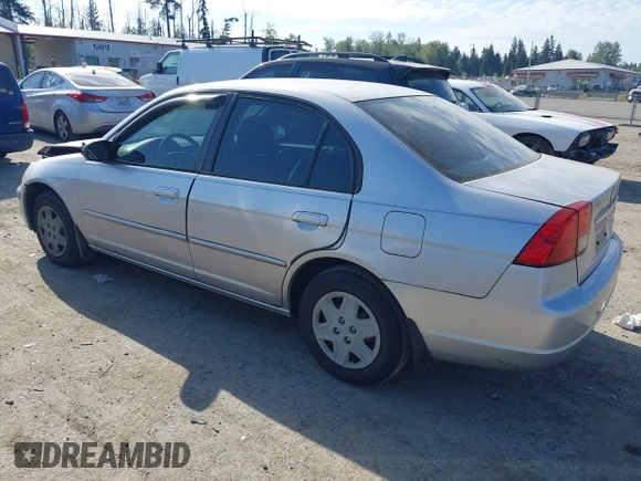 2003 Honda Civic LX with VIN JHMES16503S000239, listed as a IAAI auction lot 42184911 with 148,257 mi miles and . Bid and sale history available at DreamBid. Image 3.