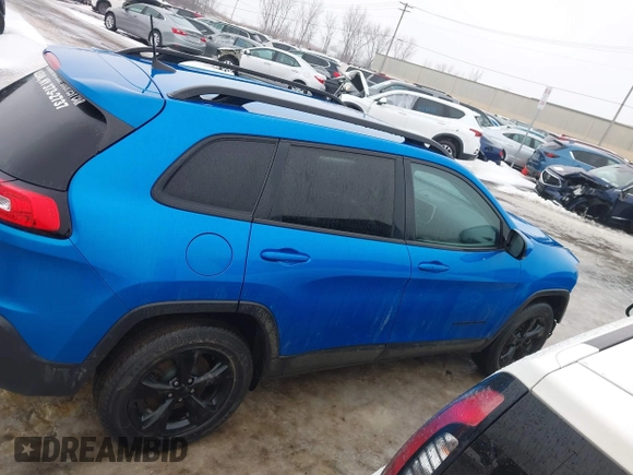 2018 Jeep Cherokee Limited with VIN 1C4PJMDB3JD570003, listed as a IAAI auction lot 41474606 with 56,433 mi miles. Bid and sale history available at carsss.com. Image 14.