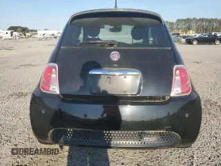 2017 FIAT 500e with VIN 3C3CFFGE4HT515330, listed as a Copart auction lot 49546815 with 41,310 mi miles and Clean Title. Bid and sale history available at carsss.com. Image 6.