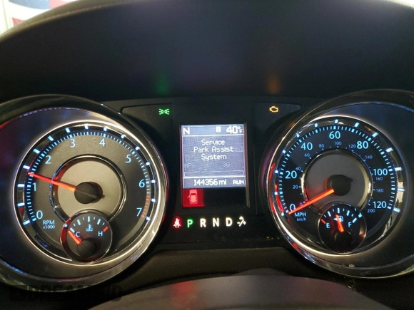 2014 Chrysler Town & Country Touring L 30th Anniversary with VIN 2C4RC1CG3ER107327, listed as a Copart auction lot 50154815 with 144,356 mi miles and Non Repairable. Bid and sale history available at DreamBid. Image 9.