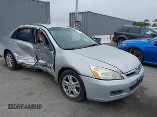 2007 Honda Accord LX SE with VIN JHMCM56387C025171, listed as a IAAI auction lot 42424780 with 228,211 mi miles and . Bid and sale history available at DreamBid. Image 1.