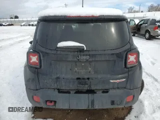 2018 Jeep Renegade Trailhawk with VIN ZACCJBCB2JPH81604, listed as a Copart auction lot 46370305 with 106,564 mi miles and Salvage Title. Bid and sale history available at carsss.com. Image 6.