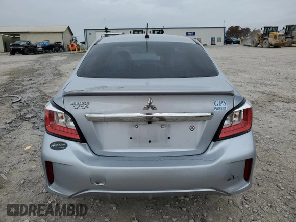 2021 Mitsubishi Mirage ES with VIN ML32FUFJ7MHF01737, listed as a Copart auction lot 82225724 with 71,327 mi miles and Salvage title. Bid and sale history available at DreamBid. Image 6.
