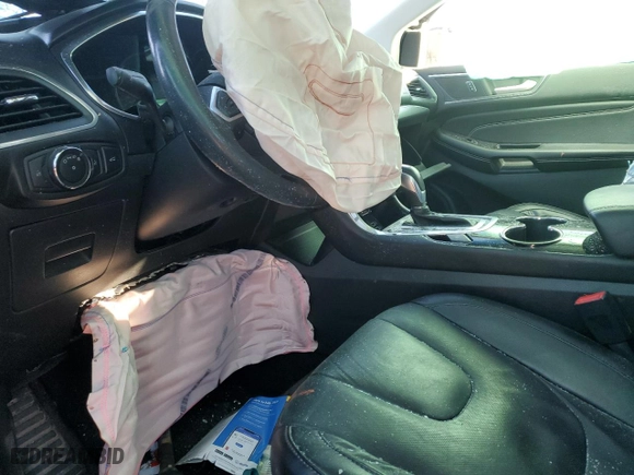 2016 Ford Edge Titanium with VIN 2FMPK4K86GBB61797, listed as a Copart auction lot 88802235 with 0 mi miles and Salvage Title. Bid and sale history available at carsss.com. Image 9.