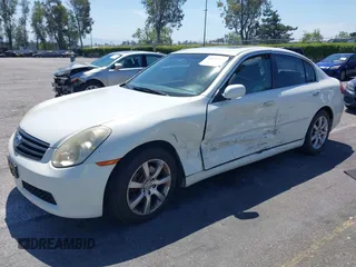 2006 Infiniti G35 with VIN JNKCV51E76M512330, listed as a IAAI auction lot 42022351 with 167,025 mi miles and . Bid and sale history available at carsss.com. Image 2.