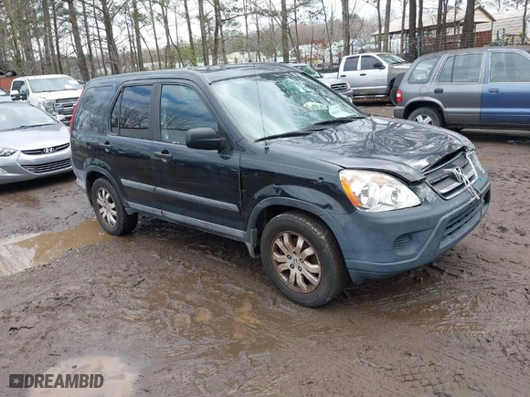 2006 Honda CR-V EX with VIN SHSRD78866U427510, listed as a IAAI auction lot 41806051 with 263,278 mi miles. Bid and sale history available at carsss.com. Image 1.