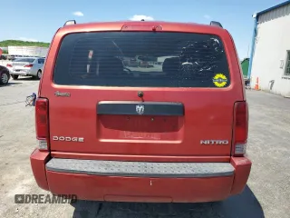 2010 Dodge Nitro Heat with VIN 1D4PT4GKXAW156990, listed as a Copart auction lot 54610695 with 180,620 mi miles and Salvage title. Bid and sale history available at DreamBid. Image 6.