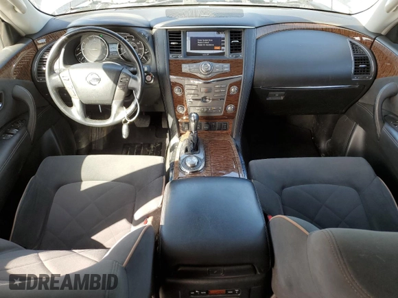 2020 Nissan Armada SL with VIN JN8AY2NC8LX517946, listed as a Copart auction lot 48800105 with 115,574 mi miles and Salvage Title. Bid and sale history available at carsss.com. Image 8.